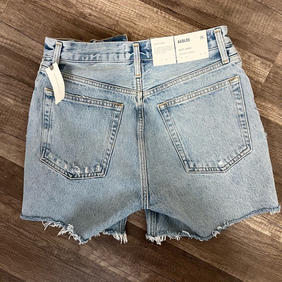 Agolde Riley Jean Short - Picture 2 of 3